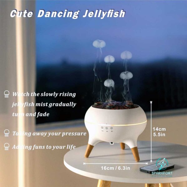 aroma diffuser, air diffuser, aromatherapy diffuser, humidifier, jellyfish diffuser, dancing diffuser, air diffuser humidifier, essential oil diffuser, ultrasonic diffuser, home diffuser, electric aroma diffuser, cool mist diffuser, diffuser with light, LED diffuser, diffuser for bedroom, room air humidifier, oil diffuser for relaxation, jellyfish mist diffuser, dancing mist diffuser, music sync diffuser, LED light humidifier, decorative diffuser for home, creative air humidifier, mood light diffuser, aesthetic diffuser, crater crack diffuser, fun humidifier with remote, diffuser for sleep, diffuser for meditation, diffuser for yoga room, night light humidifier, desktop diffuser, diffuser for nursery, diffuser for office desk, stress relief diffuser, quiet diffuser for study, small room humidifier, auto shut-off diffuser, BPA-free diffuser, timer setting diffuser, remote controlled diffuser, 2-in-1 diffuser and humidifier, long-lasting oil diffuser, plug-in diffuser, safe home diffuser, diffuser with sound sensor